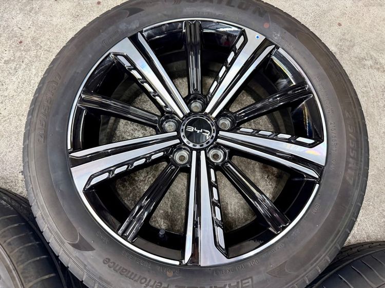 ล้อแม็ก BYD SEAL5 ขอบ 17” 5 รู 114 ถอดป้ายแดง ยาง SAILUN 215-55R17 ปี 25 ตุ่มหน้ายางยังอยู่ครบ รูปที่ 7