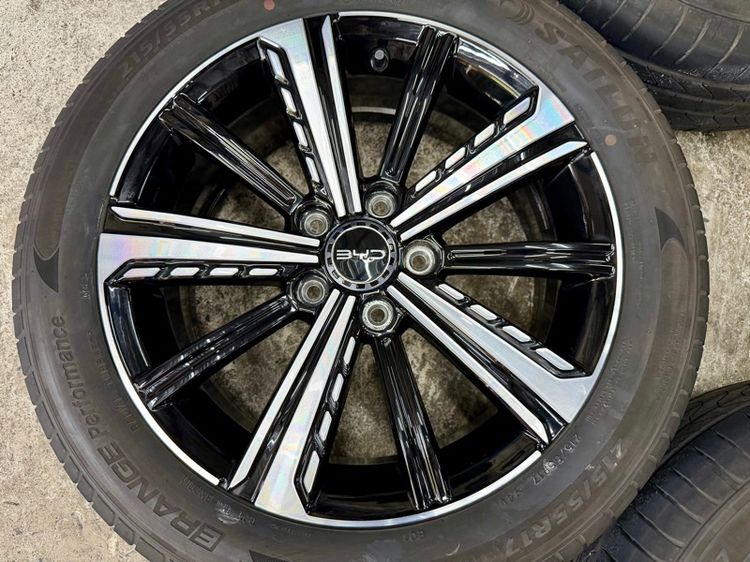 ล้อแม็ก BYD SEAL5 ขอบ 17” 5 รู 114 ถอดป้ายแดง ยาง SAILUN 215-55R17 ปี 25 ตุ่มหน้ายางยังอยู่ครบ รูปที่ 8