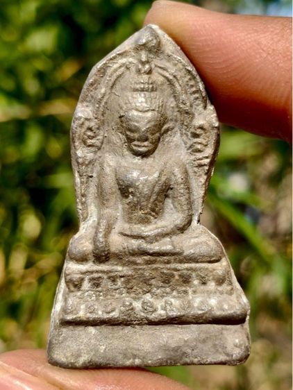 พระชินราช ใบเสมา พิมกลาง ฐานสูงบัว2ชั้น กรุวัดพระศรีรัตนมหาธาตุ จ.พิษณุโลก พุทธศตวรรษที่ 19