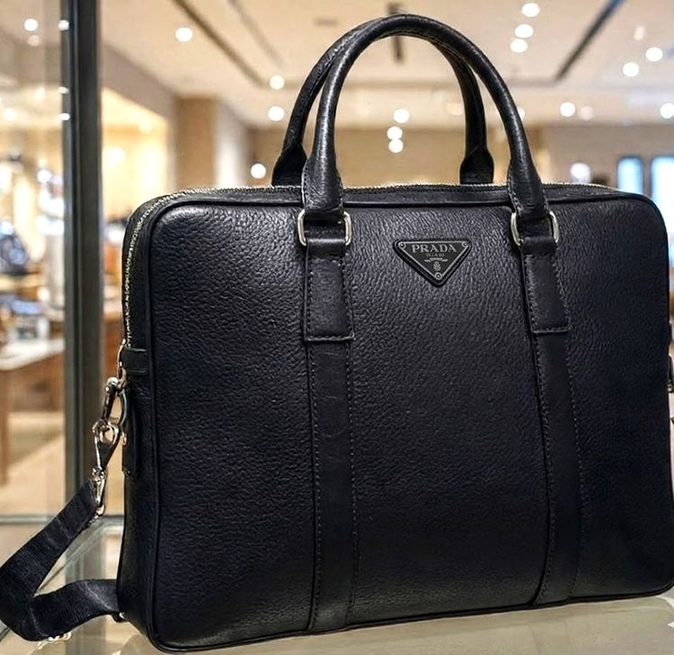 PRADA Vitello Phenix Briefcase  รูปที่ 3