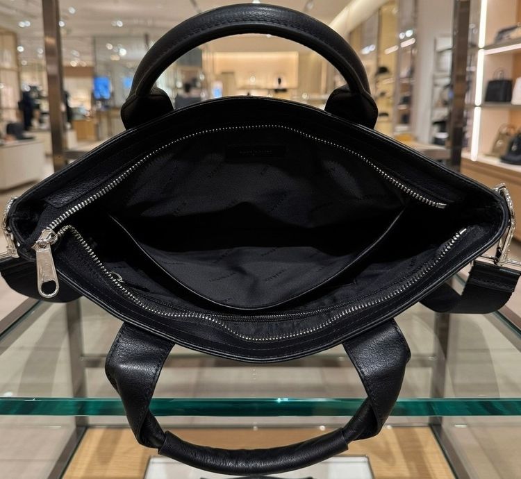 Burberry - London Check canvas tote bag รูปที่ 5