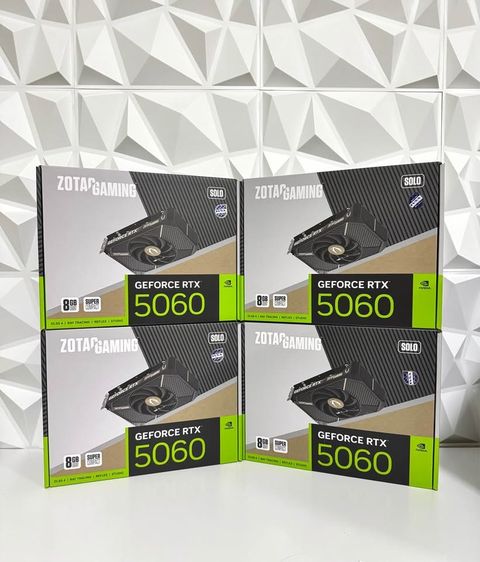 RTX 5060 8GB DDR7 ZOTAC ซีนยังไม่แกะ ✅ เพียงใบละ 9,490 บาทส่งฟรี ✅