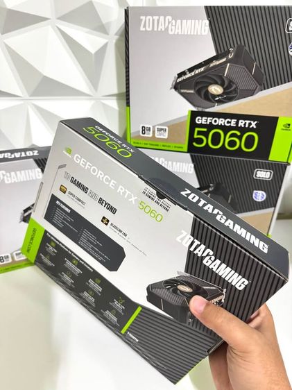 RTX 5060 8GB DDR7 ZOTAC ซีนยังไม่แกะ ✅ เพียงใบละ 9,490 บาทส่งฟรี ✅ รูปที่ 6