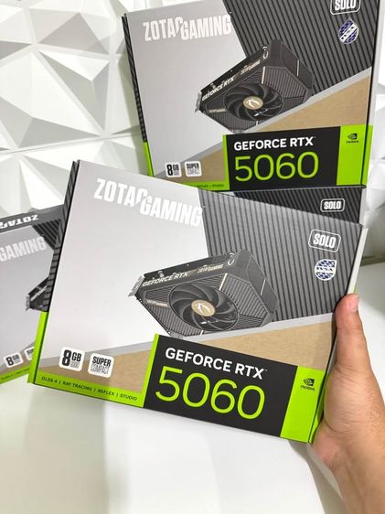 RTX 5060 8GB DDR7 ZOTAC ซีนยังไม่แกะ ✅ เพียงใบละ 9,490 บาทส่งฟรี ✅ รูปที่ 2