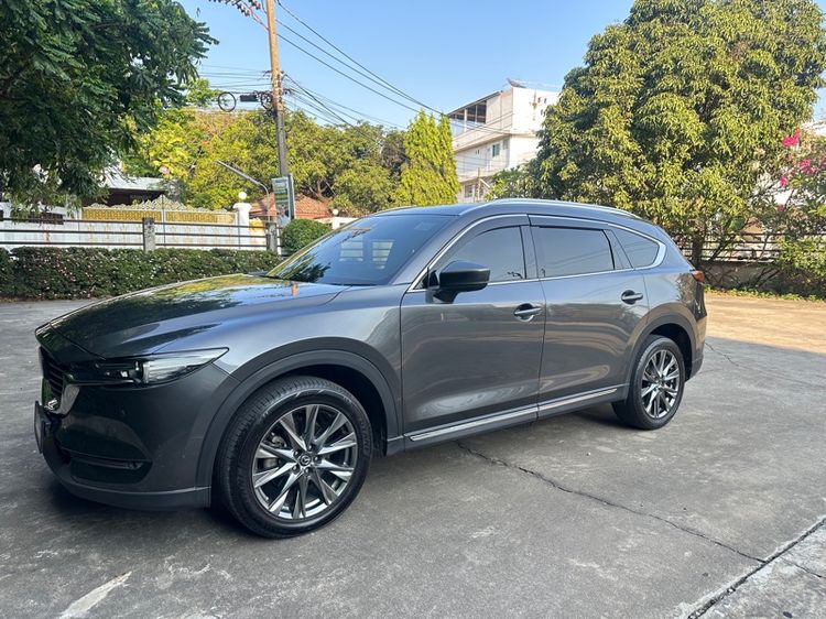 รถ Mazda CX-8 2.2 XDL Exclusive 4WD สี เทา
