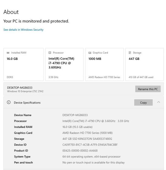 ขายจอ27 + คอม i7- 4790 3.6 GHz ตัวท๊อป-เเรงส์ เคสเปลือย Open Frame รูปที่ 4