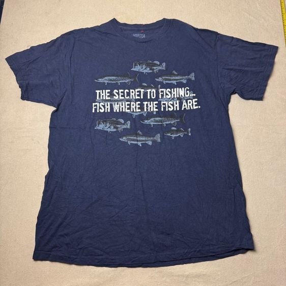เสื้อยืด Fishing Size XL รูปที่ 2