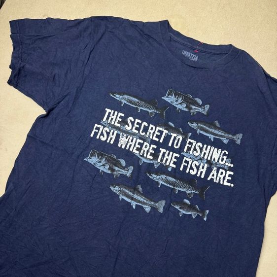 เสื้อยืด Fishing Size XL รูปที่ 3