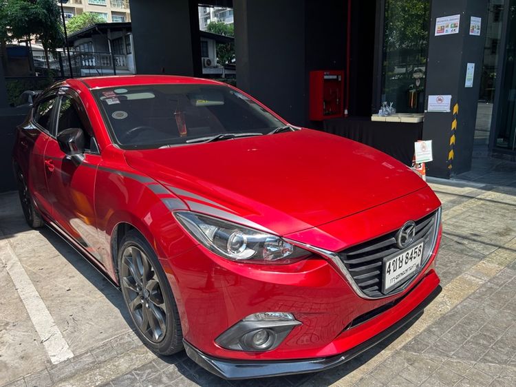 Mazda Mazda3 2015 2.0 E Sports Sedan เบนซิน เกียร์อัตโนมัติ แดง รูปที่ 2