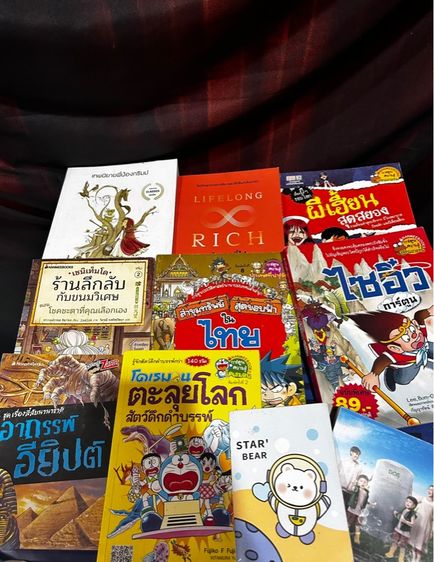 หนังสือนิยาย หนังสือการ์ตูน