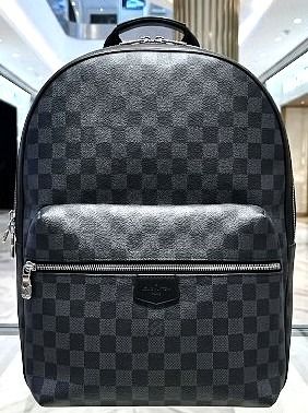 หนังแท้ Louis Vuitton Michael NM Backpack Damier Graphite 