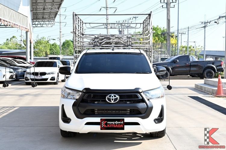 Toyota Hilux Revo 2024 2.4 Entry Pickup ดีเซล ไม่ติดแก๊ส เกียร์ธรรมดา ขาว รูปที่ 2