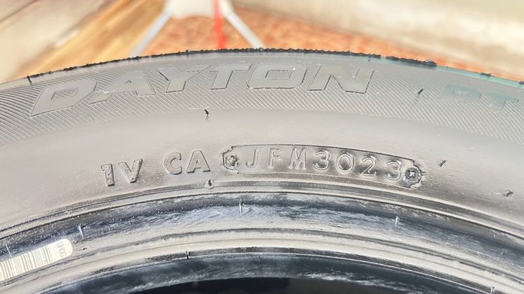 ยางเปอร์เซ็นต์Dayton18560R15จำนวน4เส้น รูปที่ 2
