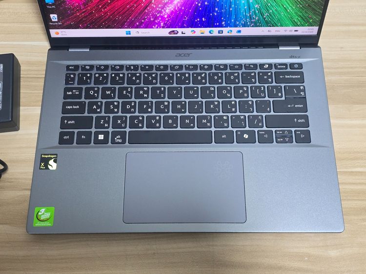 ACER SWIFT Go  Ai Snapdragon X Plus + adreno+ RAM 16+ 14.5" FHD IPS เครื่อง3เดือน  รูปที่ 4