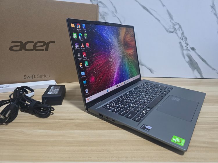 ACER SWIFT Go  Ai Snapdragon X Plus + adreno+ RAM 16+ 14.5" FHD IPS เครื่อง3เดือน  รูปที่ 5