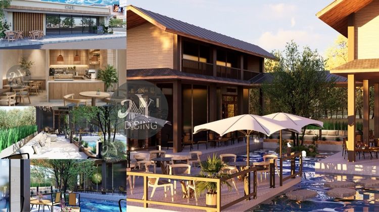 ออกแบบร้านค้า - ร้านอาหาร - คาเฟ่