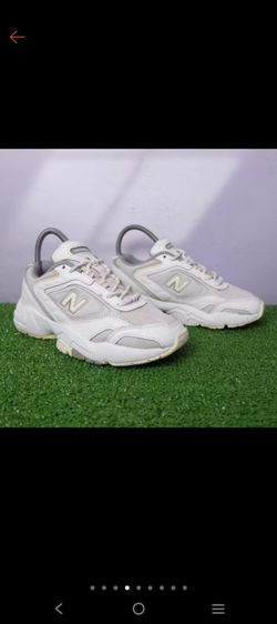 รองเท้าผ้าใบ ขาว ผ้าใบ UK 4 | EU 36 2/3 | US 5.5 New Balance รองเท้าแบรนด์แท้