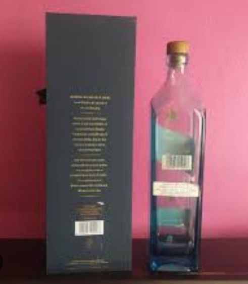 ขวดเปล่าพร้อมกล่อง BLUE LABLE (Size 1 lite) Johnnie Walker รูปที่ 2