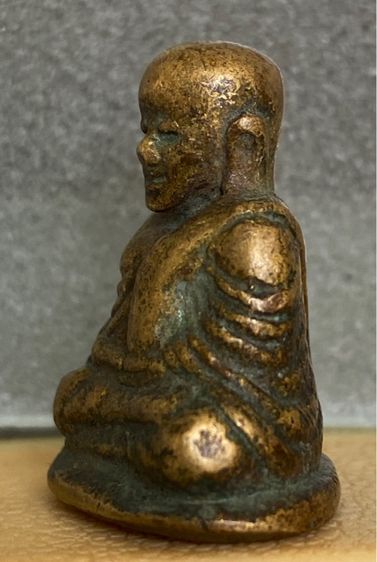 หล่อเก่าหลวงพ่อเงินบางคลาน เนื้อทองเหลือง รูปที่ 4