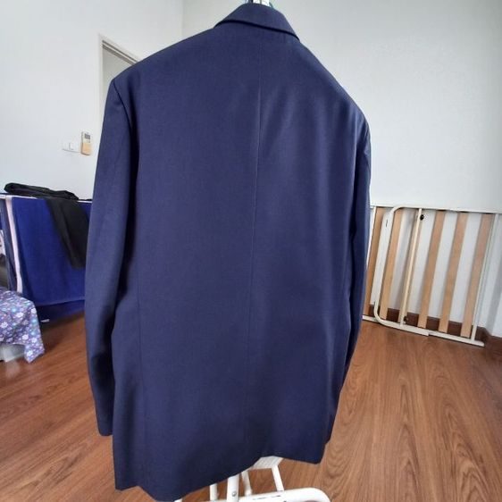 ชุดสูทผู้ชายสีน้ำเงินเข้ม (เสื้อสูทและกางเกง) ยี่ห้อ Guy Laroach  รูปที่ 4