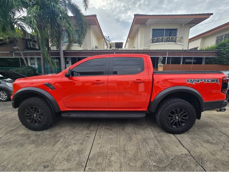 Ford Ranger 2023 Raptor 3.0L V6 Twin-Turbo EcoBoost 4x4 Utility-car เบนซิน เกียร์อัตโนมัติ ส้ม รูปที่ 4
