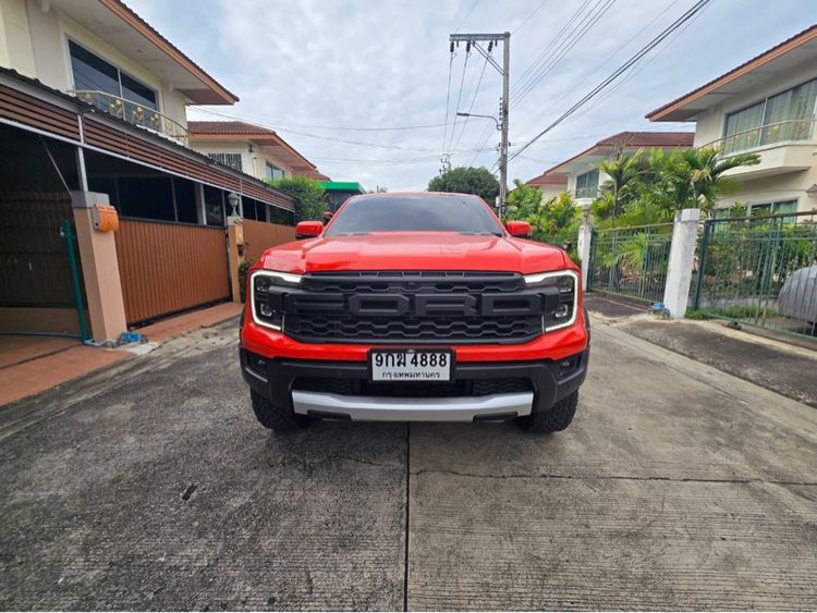 รถ Ford Ranger Raptor 3.0L V6 Twin-Turbo EcoBoost 4x4 สี ส้ม