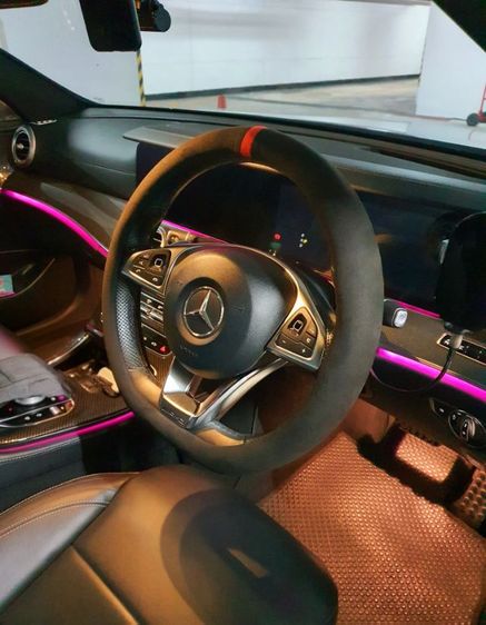 Mercedes-Benz E-Class 2017 E350 AMG Sedan ไฮบริด เกียร์อัตโนมัติ เทา รูปที่ 3
