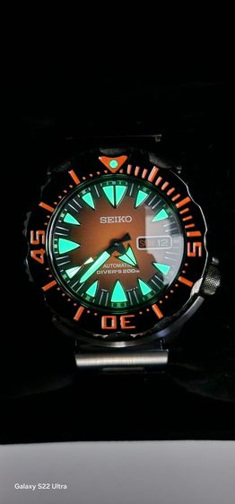 Seiko Monster The Fang PVD รุ่น srp311k1 รูปที่ 15