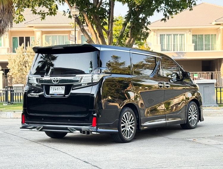 Toyota Vellfire 2016 2.5 Z G Edition Utility-car เบนซิน ไม่ติดแก๊ส เกียร์อัตโนมัติ ดำ รูปที่ 4