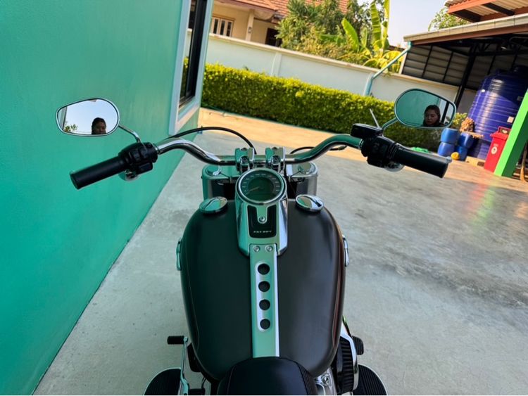 Fat boy 2019 สีน้ำตาล Industrial Gray Denim วิ่ง7,500 ไมล์ รูปที่ 12