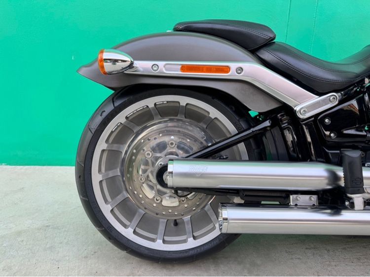 Fat boy 2019 สีน้ำตาล Industrial Gray Denim วิ่ง7,500 ไมล์ รูปที่ 10