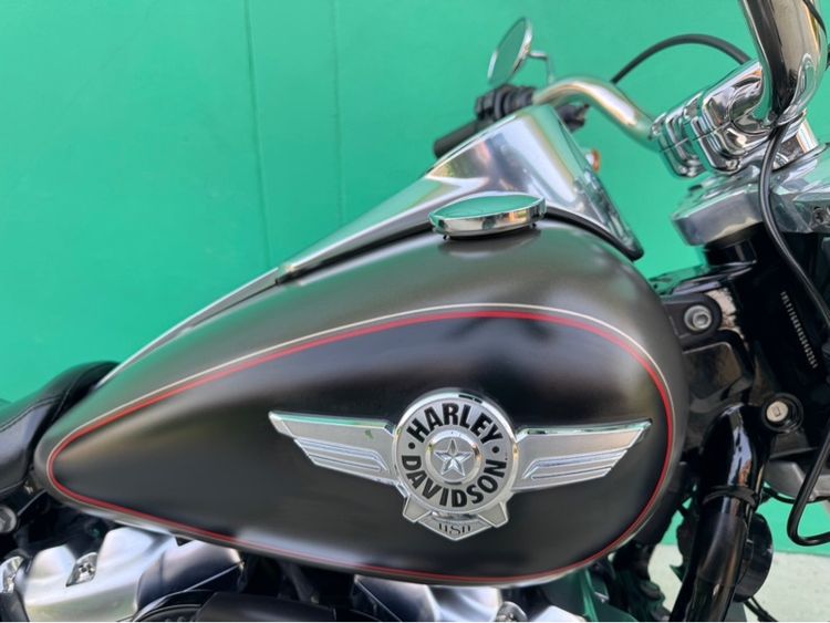 Fat boy 2019 สีน้ำตาล Industrial Gray Denim วิ่ง7,500 ไมล์ รูปที่ 4