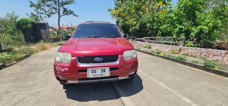Ford Escape 2005 2.3 XLT 4WD Utility-car เบนซิน ไม่ติดแก๊ส เกียร์อัตโนมัติ แดง รูปที่ 2