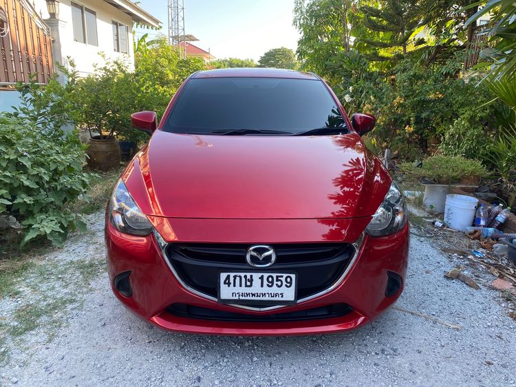 Mazda Mazda 2 2015 1.5 Skyactiv-D Sedan ดีเซล ไม่ติดแก๊ส เกียร์อัตโนมัติ แดง รูปที่ 2