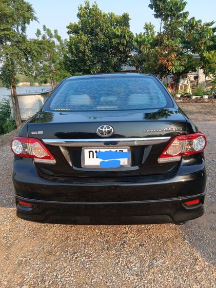 Toyota Altis 2012 1.6 G Sedan เบนซิน ไม่ติดแก๊ส เกียร์อัตโนมัติ ดำ รูปที่ 4