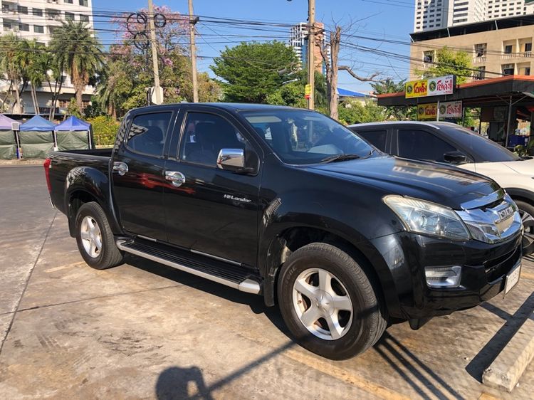 Isuzu D-MAX 2014 2.5 Hi-Lander Z Prestige Ddi VGS Turbo Pickup ดีเซล เกียร์อัตโนมัติ ดำ รูปที่ 2