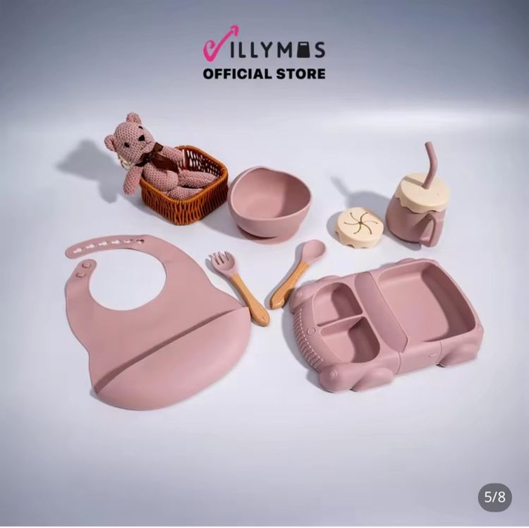 ปิดร้าน ชุดทานอาหารเด็ก BPA Free ใหม่  100 เปอร์เซ็นต์  ราคาส่ง   ขั้นต่ำ 100 ชิ้น รูปที่ 3