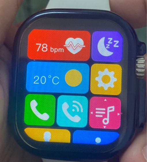 ขาย smart watch Ultra 8 PRO มือสองครับทำงานได้ปกติครับ รูปที่ 2