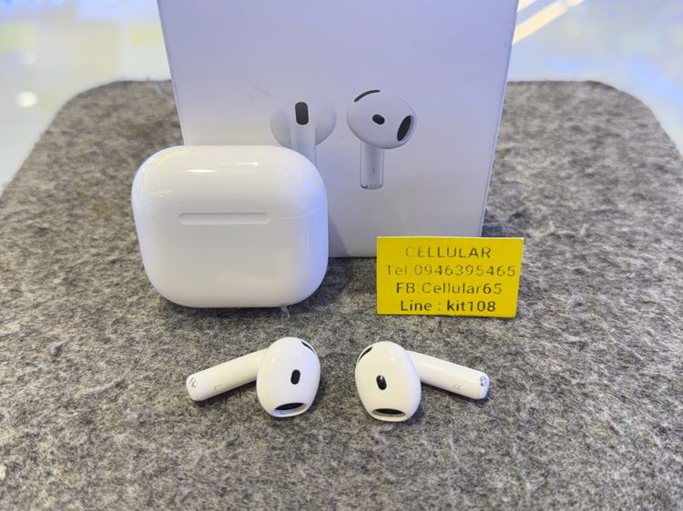 AirPods 4 สภาพสวยมาก ประกันศูนย์ไทยเกือบปี ครบกล่อง รูปที่ 3