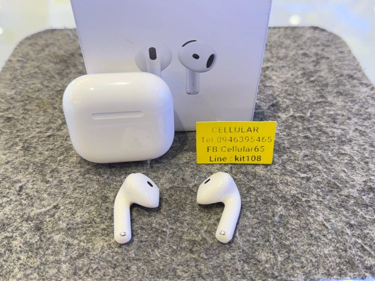 AirPods 4 สภาพสวยมาก ประกันศูนย์ไทยเกือบปี ครบกล่อง รูปที่ 6