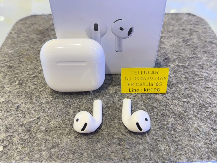 AirPods 4 สภาพสวยมาก ประกันศูนย์ไทยเกือบปี ครบกล่อง รูปที่ 4