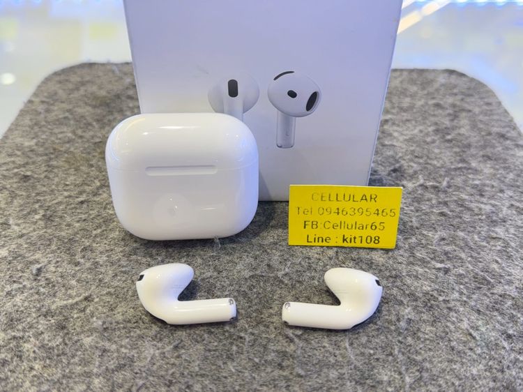 AirPods 4 สภาพสวยมาก ประกันศูนย์ไทยเกือบปี ครบกล่อง รูปที่ 5