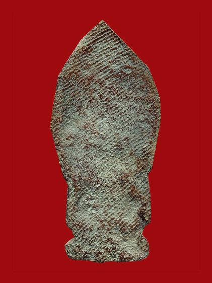 พระเนื้อโลหะเก่า ฐาน 2.4สูง 6.9 ซ.ม BB 414 รูปที่ 2