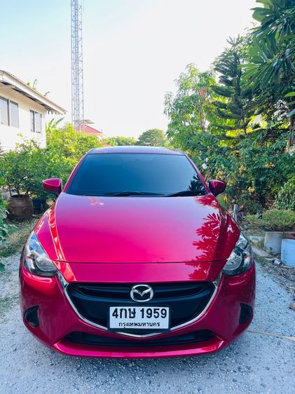 Mazda Mazda 2 2015 1.5 XD Sedan ดีเซล ไม่ติดแก๊ส เกียร์อัตโนมัติ แดง รูปที่ 3