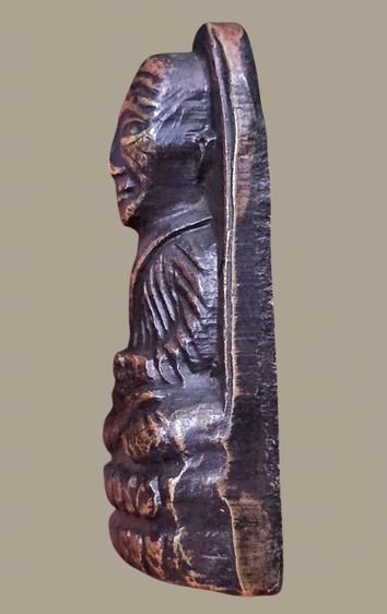 หลวงปู่ทวดหลังหนังสือเล็ก พิมพ์ว.กระเด็น เนื้อทองเหลืองรมดำ ปี 2505 วัดช้างให้ จ.ปัตตานี รูปที่ 12