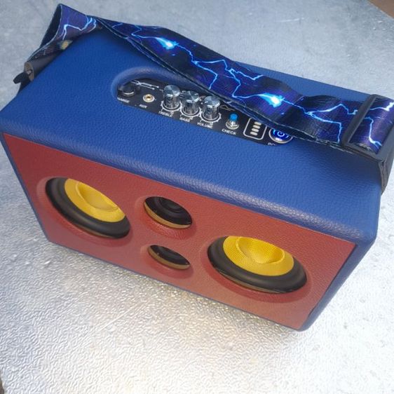 ลำโพง bluetooth ระบบ 2.0 Su 4 นิ้ว คู่ แหลม hk 2 นิ้วคู่ เสียงดีลั่นเกินตัว เบสแน่นๆ