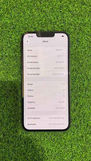 iPhone 14 128GB แบต85เปอร์เซ็นต์ รูปที่ 3