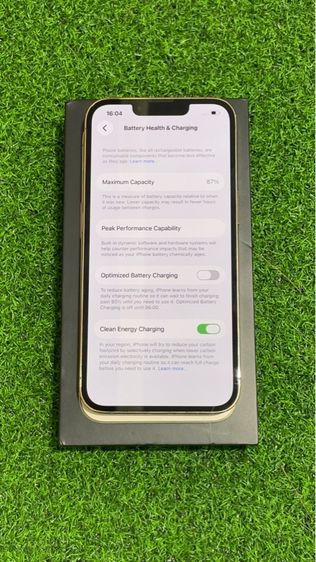 iPhone 13Pro แบต87เปอร์เซ็นต์ รูปที่ 2