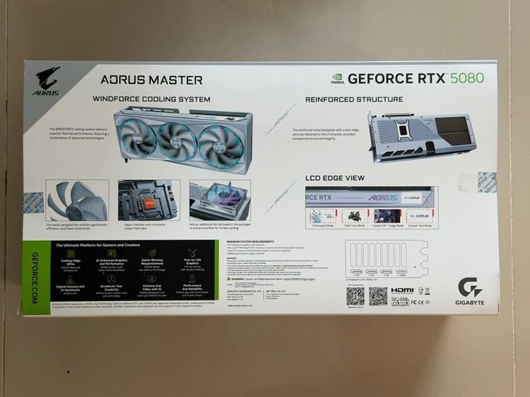 RTX5080 AORUS MASTER ICE OC รูปที่ 2