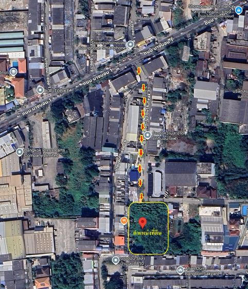 แบ่งขายที่ดินทำเลดี 6แปลง บางบอน1ซอย16 ใกล้ถนนกัลปพฤกษ์ เขตบางขุนเทียน กรุงเทพฯ รูปที่ 3